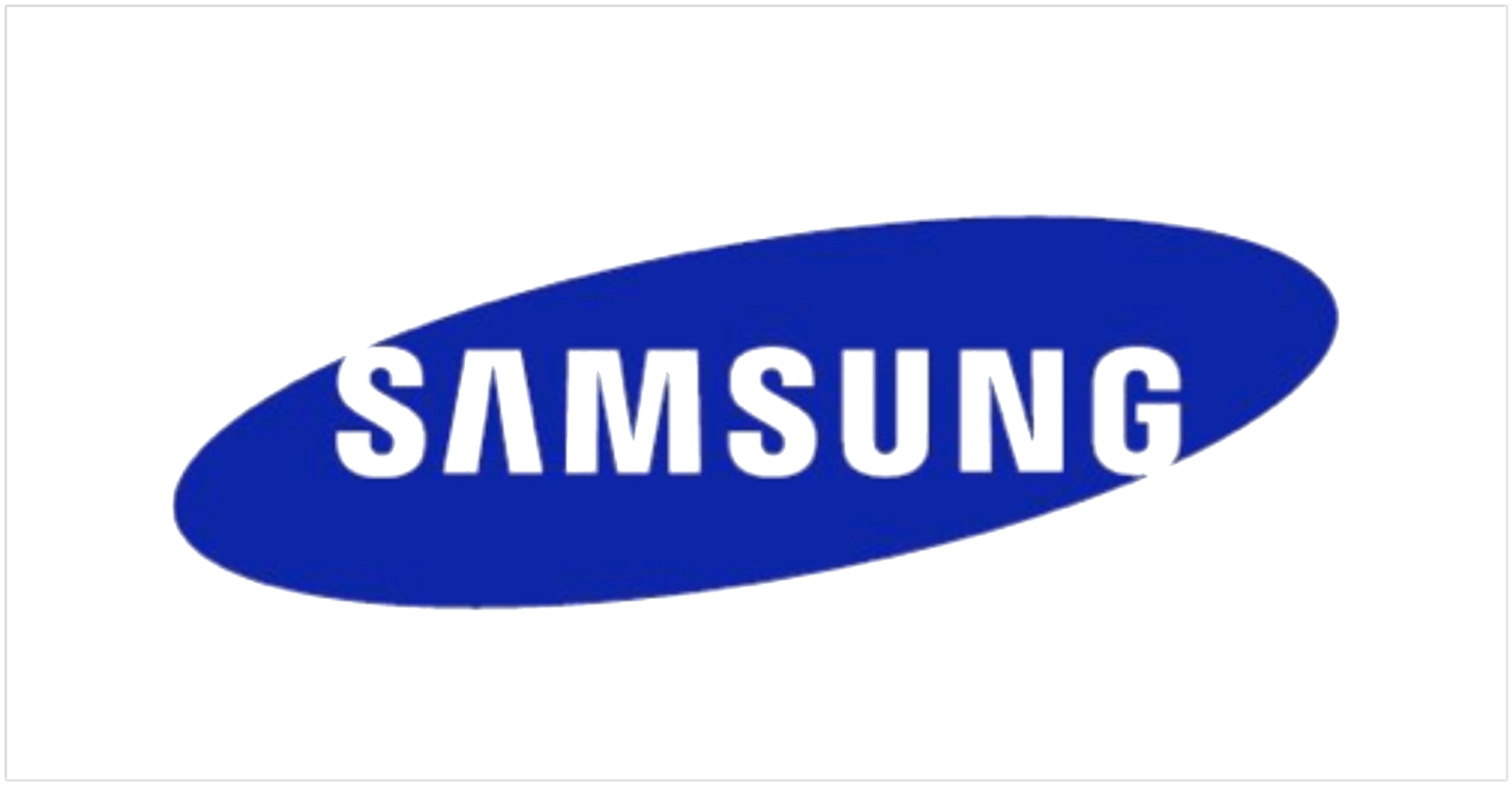 Samsung tvättmaskins logotyp