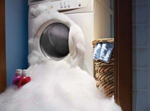 Iese spumă din mașina de spălat