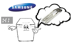 chyba n1 v pračce Samsung
