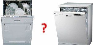 Lave-vaisselle encastrables et non encastrables : quelle est la différence ?