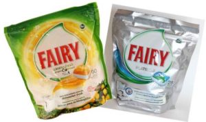 Recenzie despre tabletele pentru mașina de spălat vase Fairy