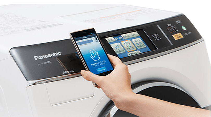 Japanska automatiska tvättmaskiner