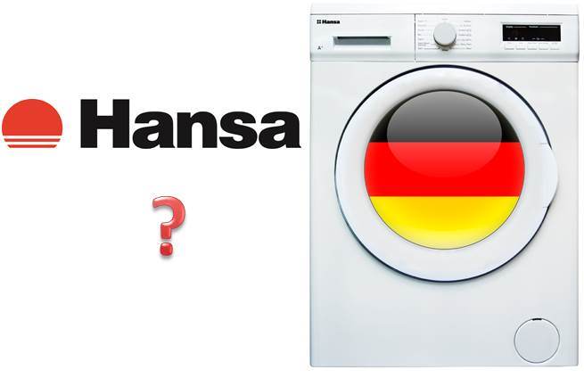 Hansa wasmachine