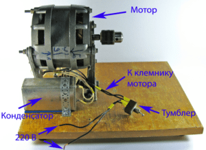 wasmachine motor
