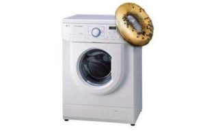 Narrow washer-dryers