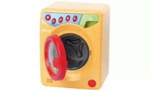 Máquina de lavar roupa - um brinquedo para meninas