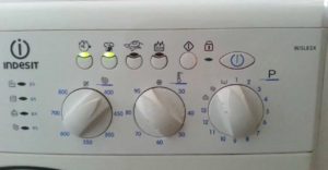 error f12 on Indesit washing machine without display
