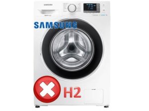 Erreur H2 sur lave-linge Samsung