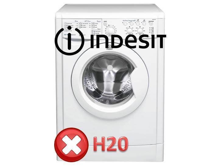 error H20 in Indesit