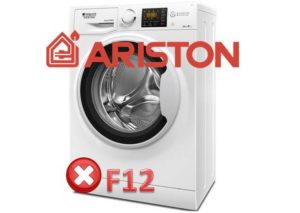 Σφάλμα F12 στο πλυντήριο ρούχων Ariston