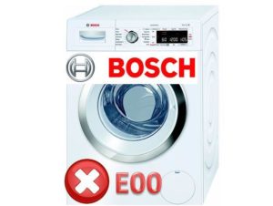 Fejl E00 for Bosch
