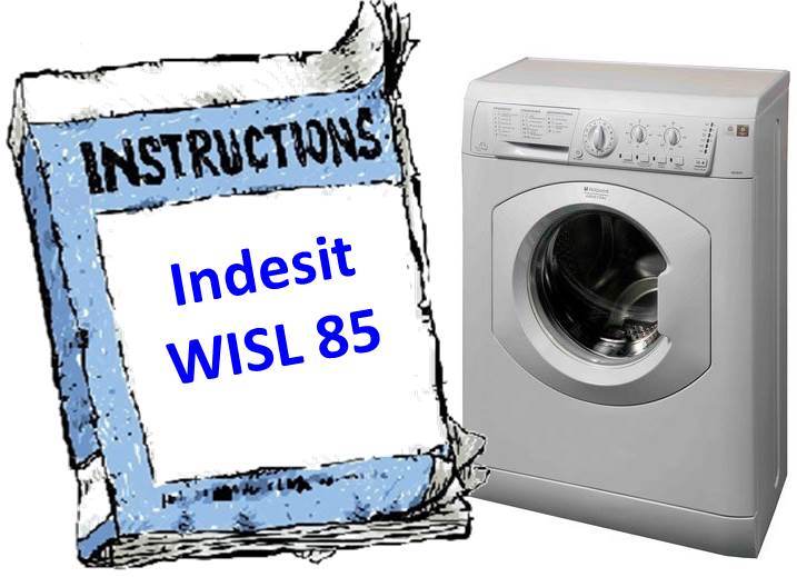 mga tagubilin para sa Indesit WISL 85