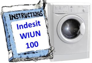 Инструкция за пералня Indesit WIUN 100