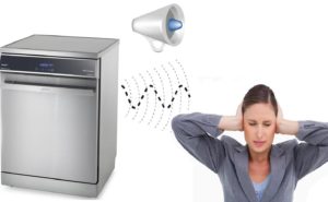 Por que a máquina de lavar louça está zumbindo?