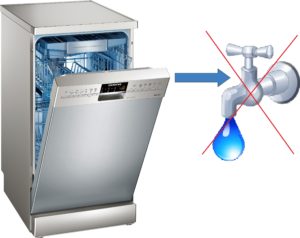 lave vaisselle sans eau courante