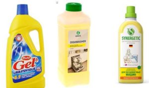Detergentes líquidos para lava-louças