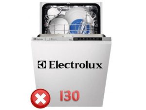 Error I30 para sa Electrolux dishwasher
