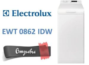 Mga pagsusuri sa Electrolux EWT 0862 IDW washing machine