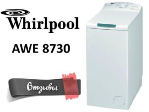 Avaliações da máquina de lavar Whirlpool AWE 8730