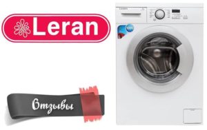 Mga review ng Leran washing machine