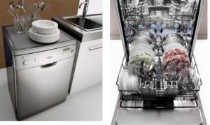 Revizuirea mașinilor de spălat vase de sine stătătoare Bosch de 45 cm