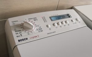 Vokiečių surinktos Bosch vertikalios skalbimo mašinos