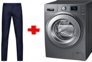 Как да перете панталони в пералня