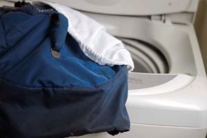 kaip išskalbti kuprinę skalbimo mašinoje