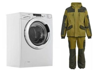 Hoe een Gorka-pak in een automatische wasmachine te wassen