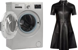 Ar galima skalbti eko odą skalbimo mašinoje?