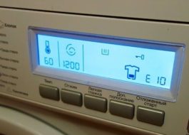 Fejl E10 i Zanussi vaskemaskine