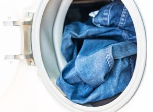 Welchen Modus sollte ich zum Waschen von Jeans in einer LG-Waschmaschine verwenden?