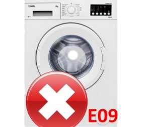 Fel E03 på en Vestel tvättmaskin