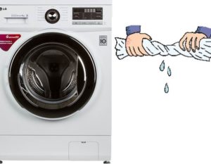Защо пералнята LG центрофугира дрехите лошо?