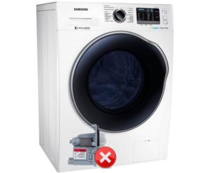 Ang washing machine ng Samsung ay hindi nakakaubos ng tubig