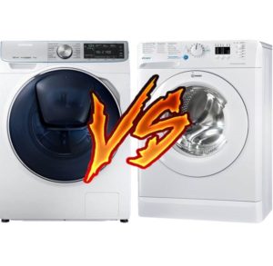 Která pračka je lepší: Samsung nebo Indesit?