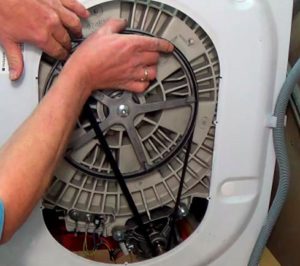 Πώς να σφίξετε τη ζώνη σε ένα πλυντήριο ρούχων Bosch;