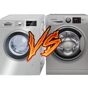 Vilken tvättmaskin är bättre: Bosch eller Ariston?