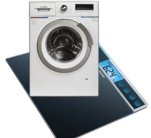 Πόσο ζυγίζει ένα πλυντήριο ρούχων Bosch;