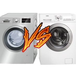 Kura ir labāka veļas mašīna Bosch vai AEG