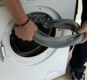 How to change the cuff on an Atlant washing machine?