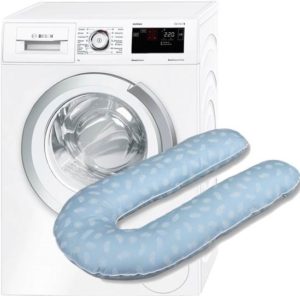 האם אפשר לכבס כרית הריון עם כדורים במכונת הכביסה?