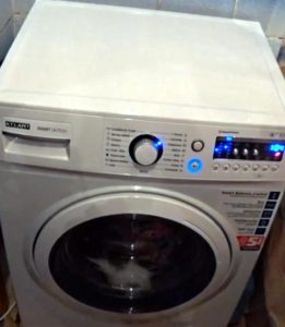 Tvättmaskinen från Atlant snurrar inte