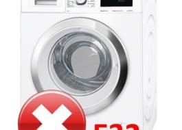 Fel E32 i en Bosch tvättmaskin