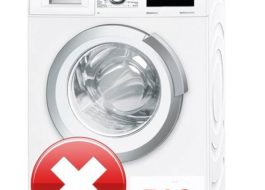 Lỗi F12 trong máy giặt Bosch