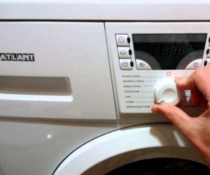 Atlant wasmachine gaat niet aan