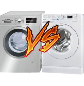 O que é melhor: máquina de lavar Bosch ou Indesit?