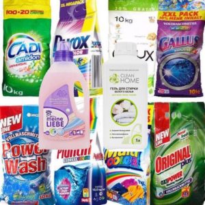 Types of laundry detergents