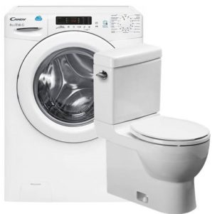 Как да свържете канализацията на пералната машина към тоалетната