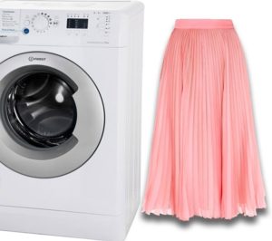 Praní plisované sukně